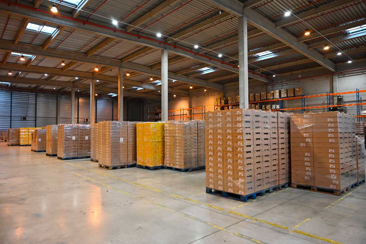 Capacité logistique Belgique